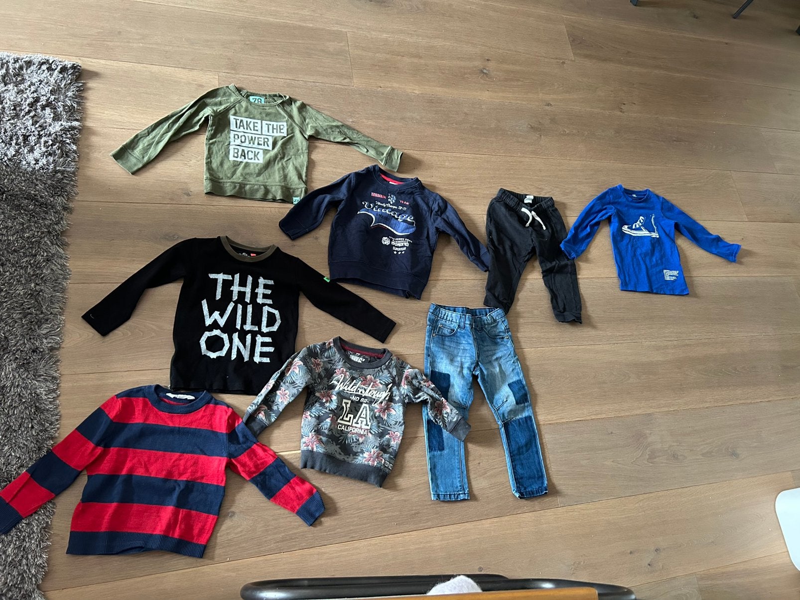 Kleding pakket jongens maat 92 en 92/98, Ophalen, Gebruikt, Maat 92