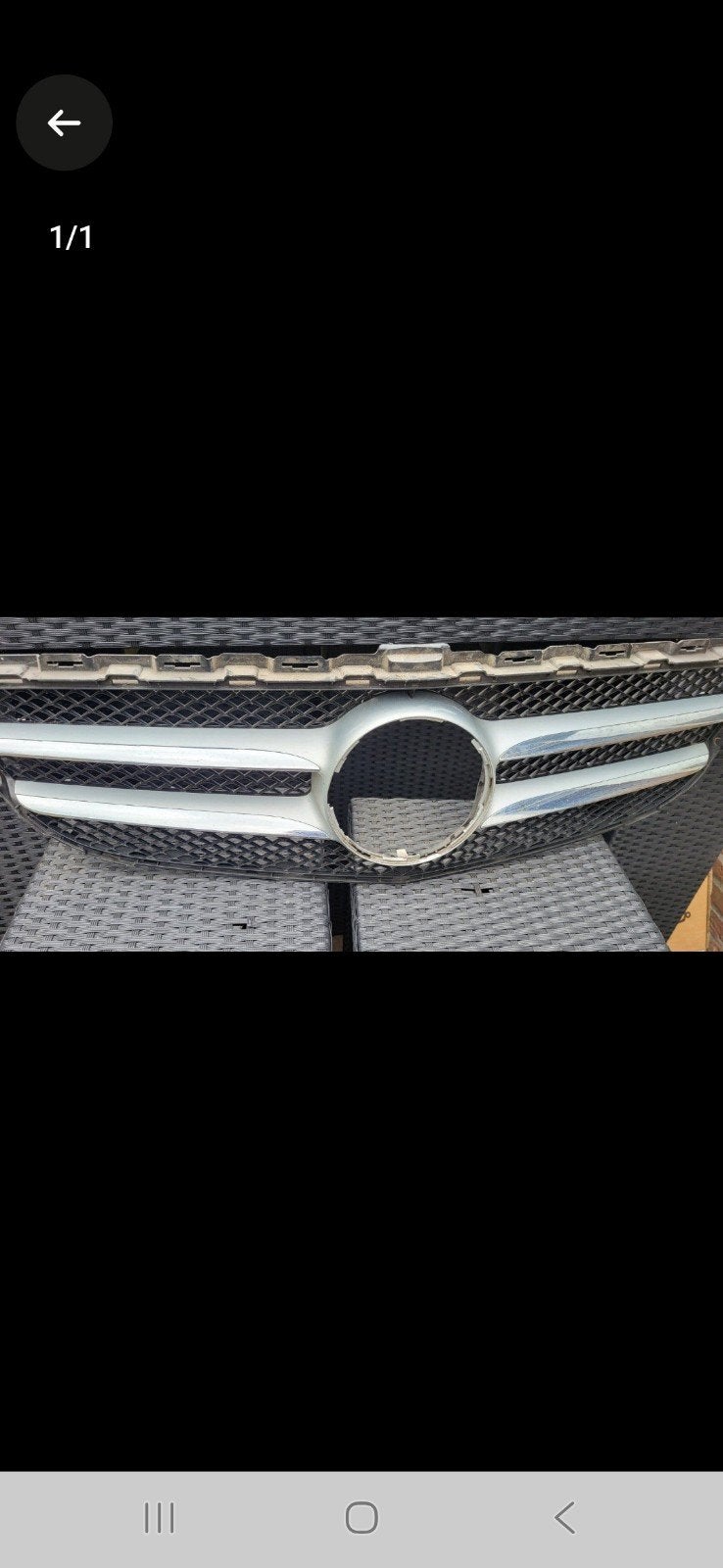 grill mercedes cklssse va 2014, Ophalen, Bumper