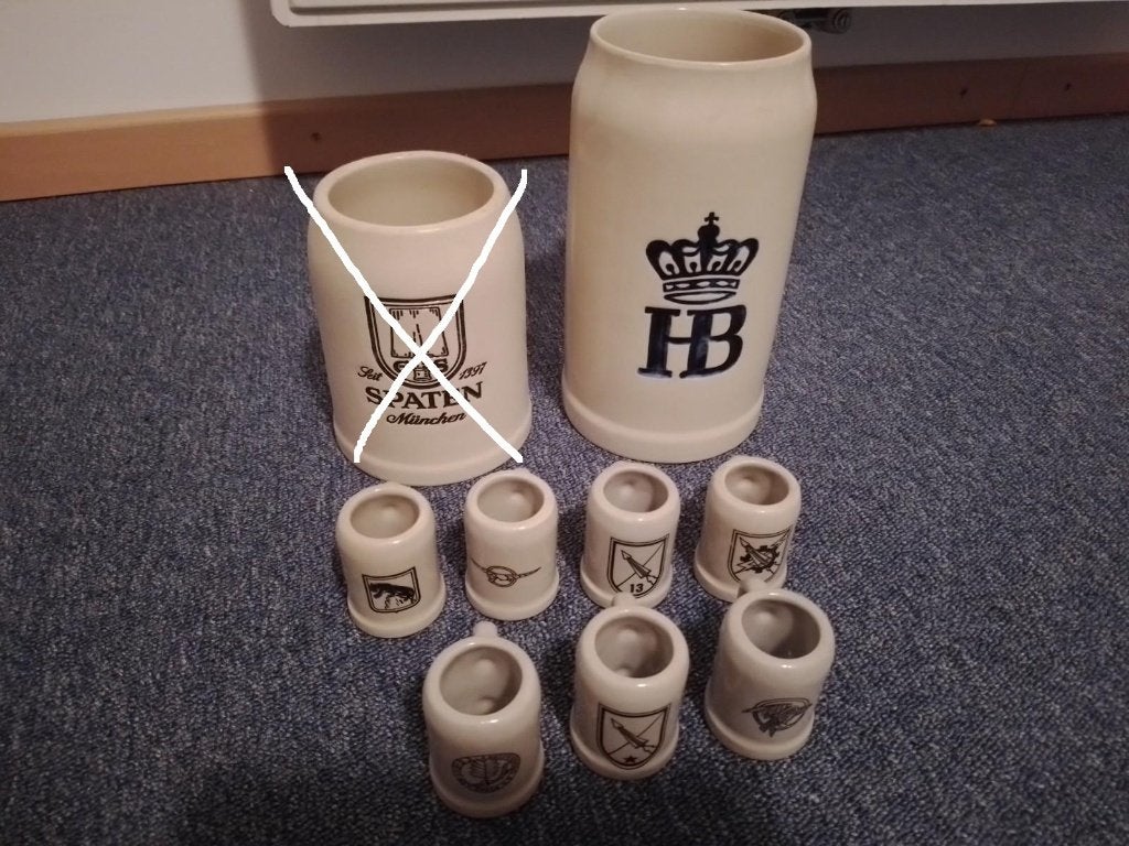 grote pul van Hofbrau, Ophalen of Verzenden, Nieuw, Pul(len), Overige merken