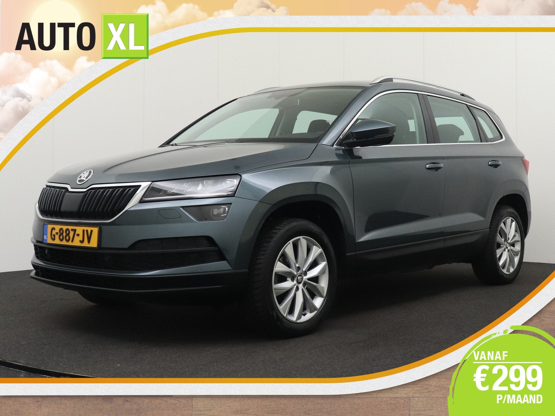 Skoda Karoq 1.5 TSI 150PK Business Trekhaak Carplay Camera, Voorwielaandrijving, Dealer onderhouden, 4 cilinders, 150 pk