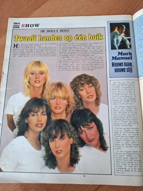 Kwik 1980 Dolly Dots Dallas Sally Field Raquel Welch, Ophalen of Verzenden, 1960 tot 1980, Buitenland, Tijdschrift