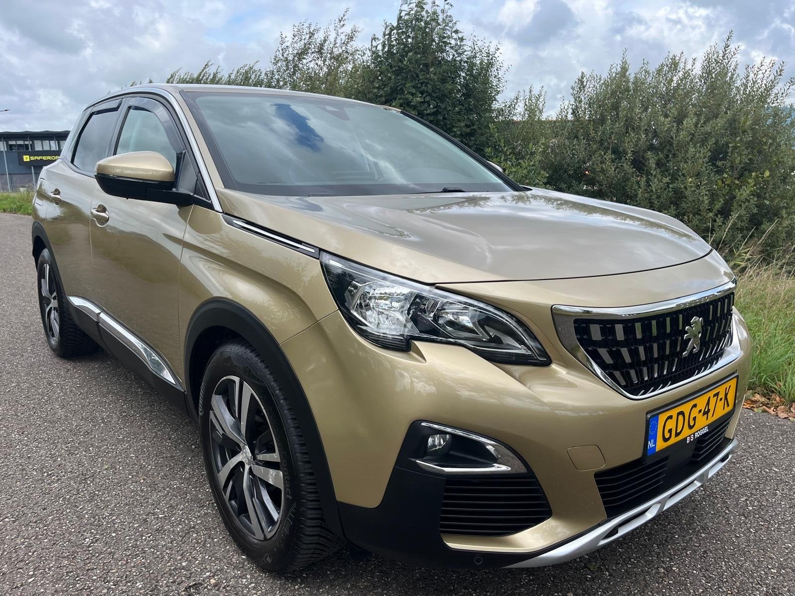 Peugeot 3008 1.2 | LPG/Benzine | Clima | Cruise | Lederen be, Auto's, Gebruikt, 1199 cc, Geel, 19 km/l