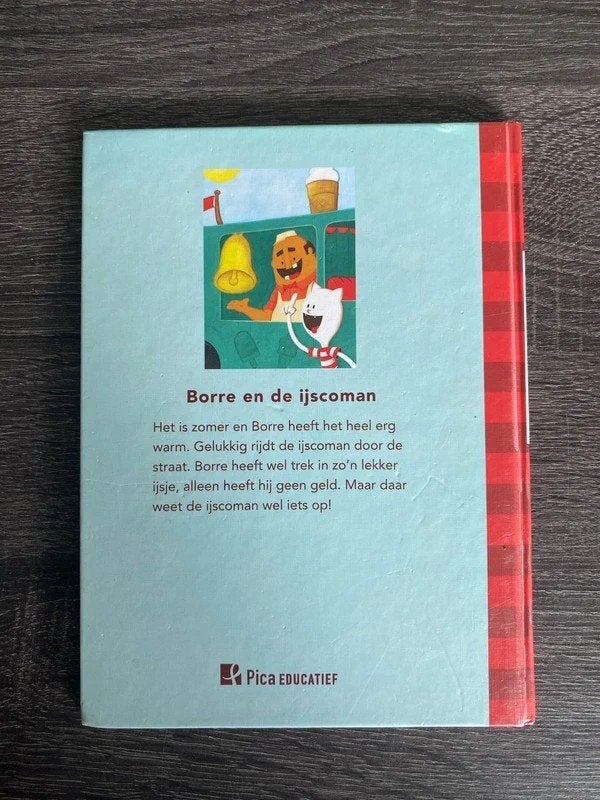 Borre en de ijscoman - Pica Educatief, Boeken, Ophalen of Verzenden, Zo goed als nieuw, Jeroen Schipper, Fictie algemeen