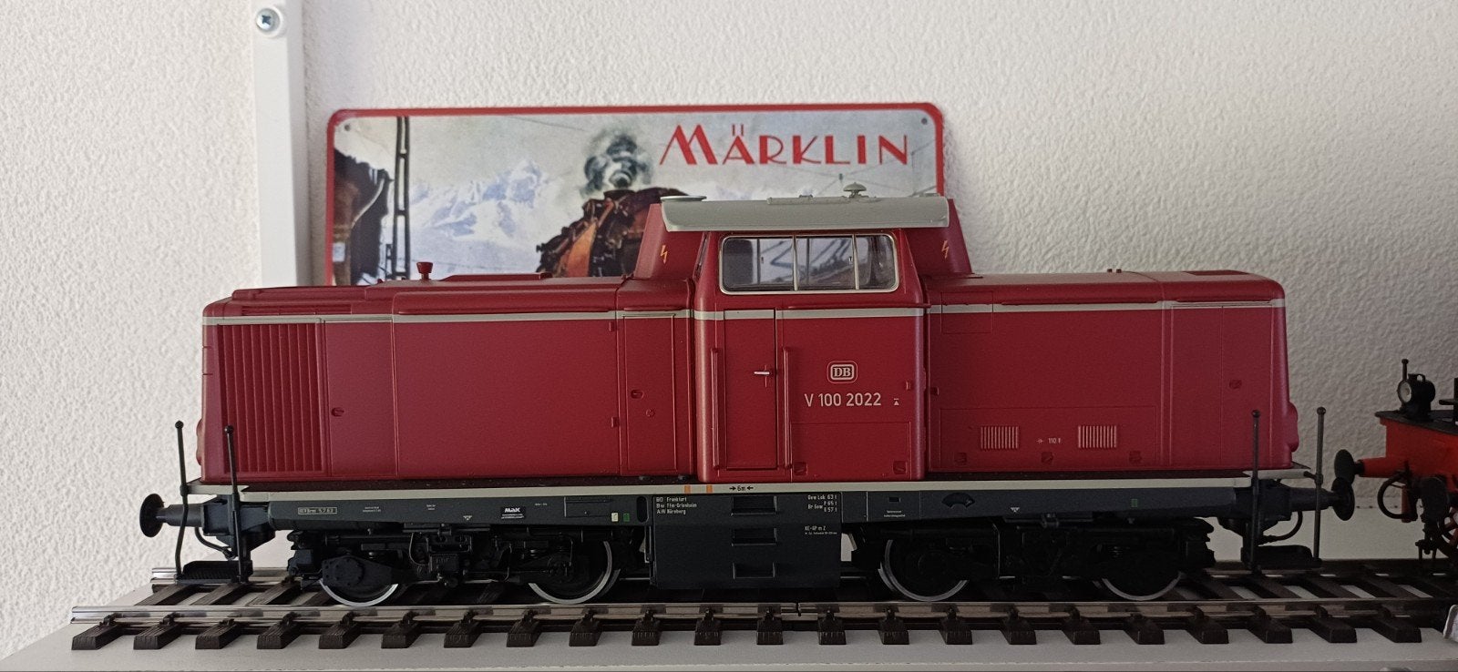 Marklin 55033 spoor 1 v100 fx sound, Wisselstroom, Locomotief, Ophalen of Verzenden, Zo goed als nieuw