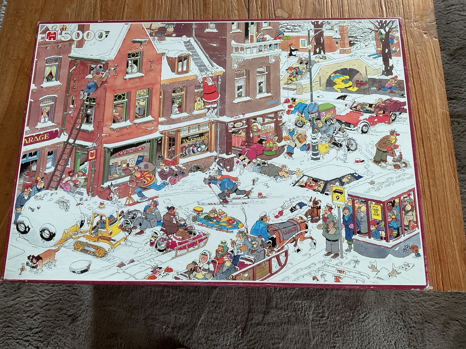 JAn van Haasteren DOE EEN BOD VOOR ALLES, Hobby en Vrije tijd, Denksport en Puzzels, Zo goed als nieuw, 500 t/m 1500 stukjes, Ophalen