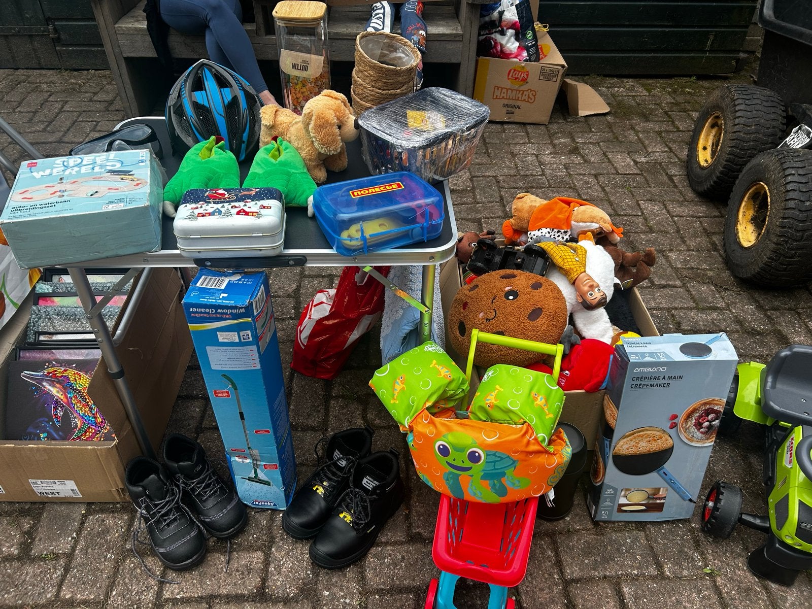 Te koop, Ophalen