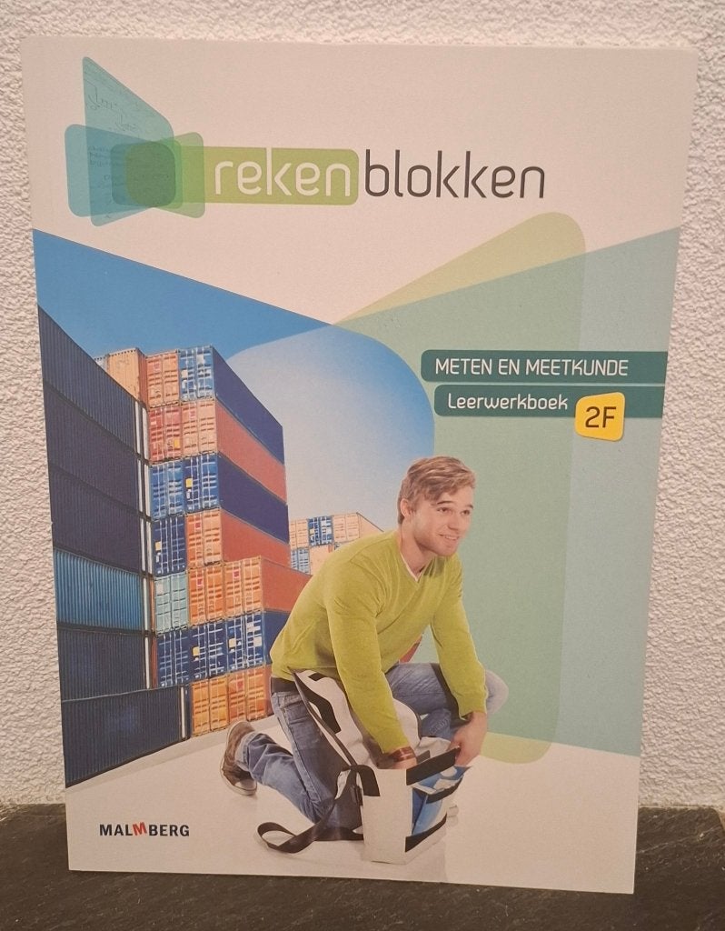 Rekenblokken - Meten en meetkunde 2F Leerwerkboek, Boeken, Ophalen of Verzenden, Zo goed als nieuw, Overige niveaus, Nederlands