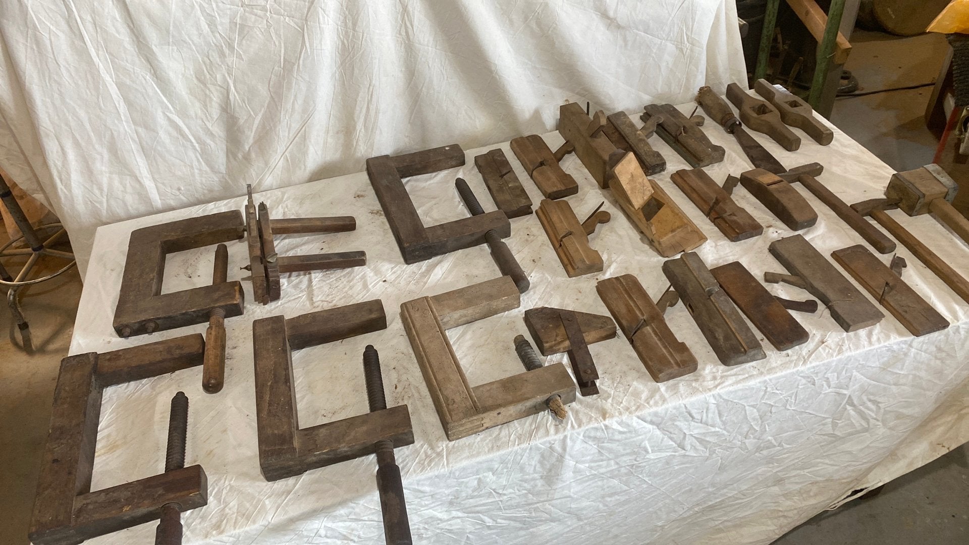 Verzameling antieke gereedschappen, Doe-het-zelf en Verbouw, Gereedschap | Handgereedschap, Ophalen, Gebruikt