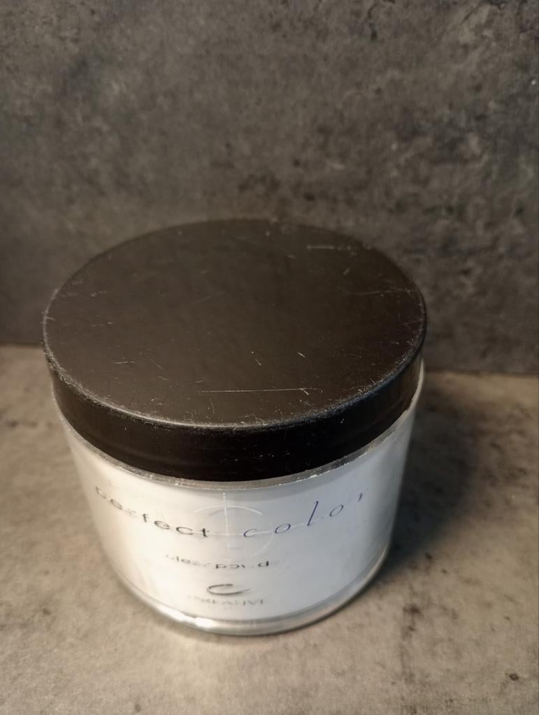 CND perfect color powder grote pot 105 gram white, Wit, Nieuw, Ophalen of Verzenden, Handen en Nagels