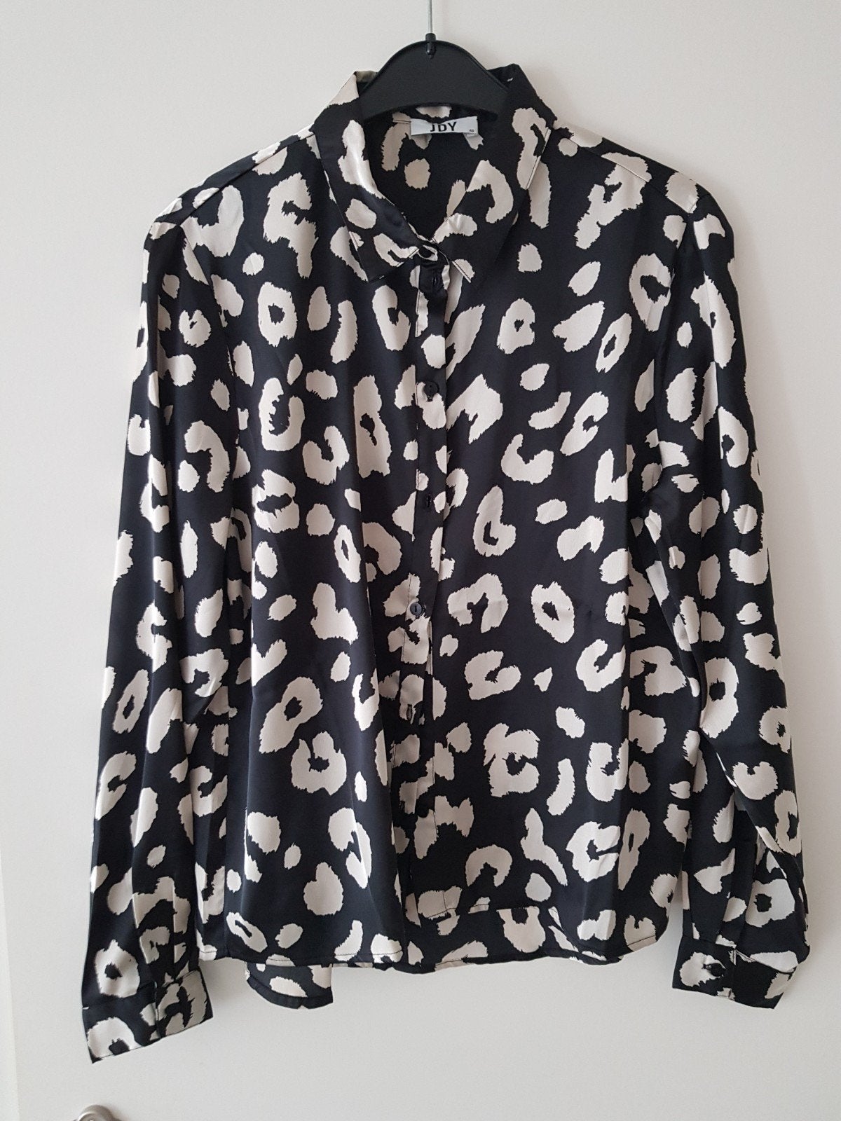 leuke panterblouse, Kleding | Dames, Ophalen, Zo goed als nieuw, Maat 38/40 (M)