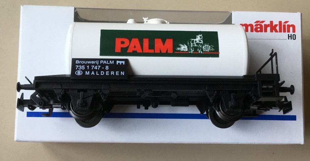 MäRKLIN HO # 4441 PALM Ketelwagen België N in doos, Wisselstroom, Ophalen of Verzenden, Märklin, Nieuw