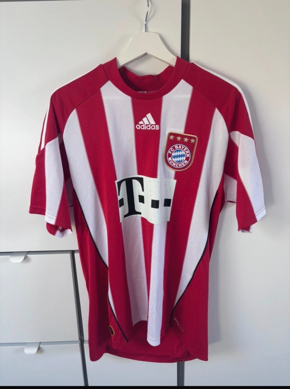 Authentiek FC Bayern München Thuisshirt - Maat M, Sport en Fitness, Voetbal, Maat M, Ophalen of Verzenden, Gebruikt, Shirt