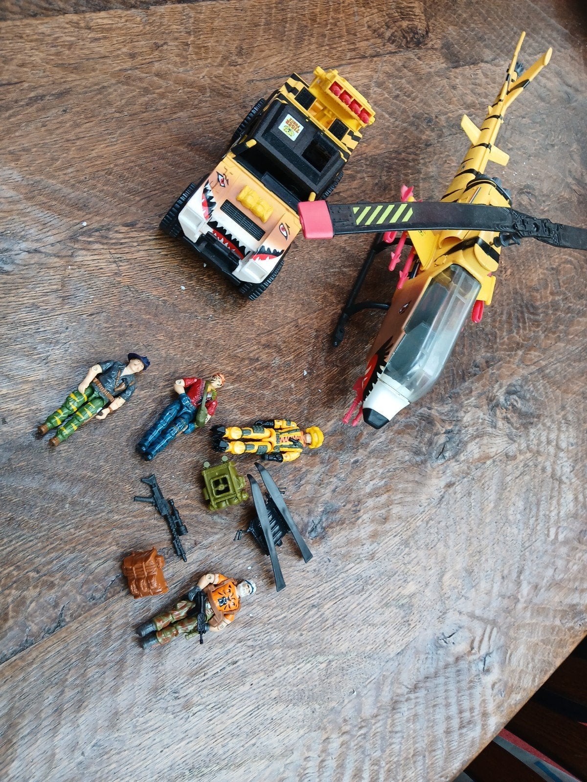 Vintage gi joe, Ophalen