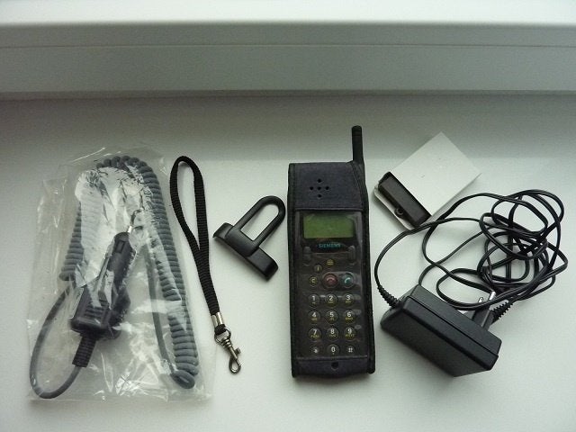 Siemens S6 Retro Telefoon GSM Klassiek Model Doos Handleidin, Telecommunicatie, Ophalen, Gebruikt, Klassiek of Candybar, Zonder simlock