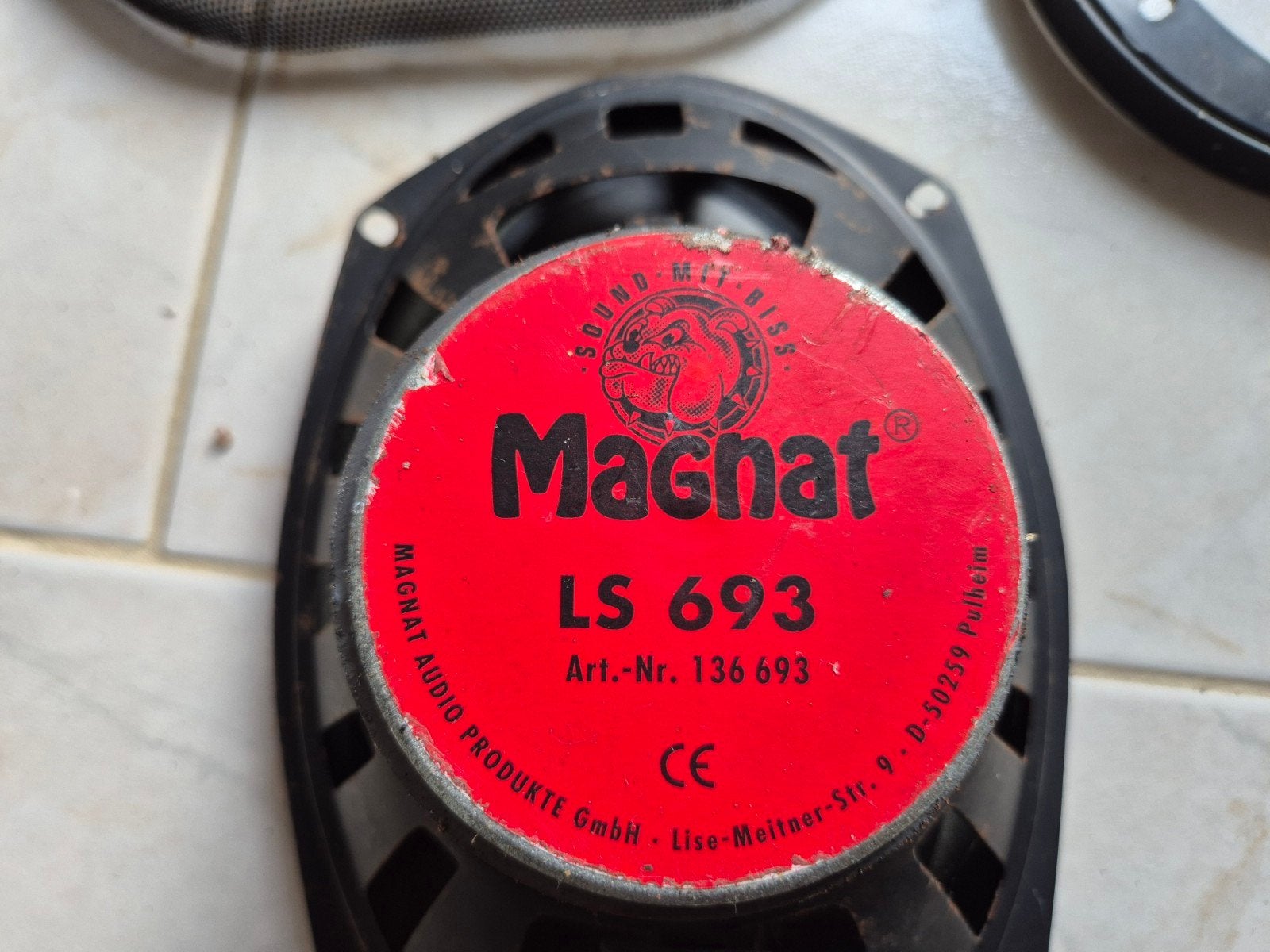 Magnat LS 693 Auto Speakers - Ovaal, Auto diversen, Ophalen of Verzenden, Gebruikt