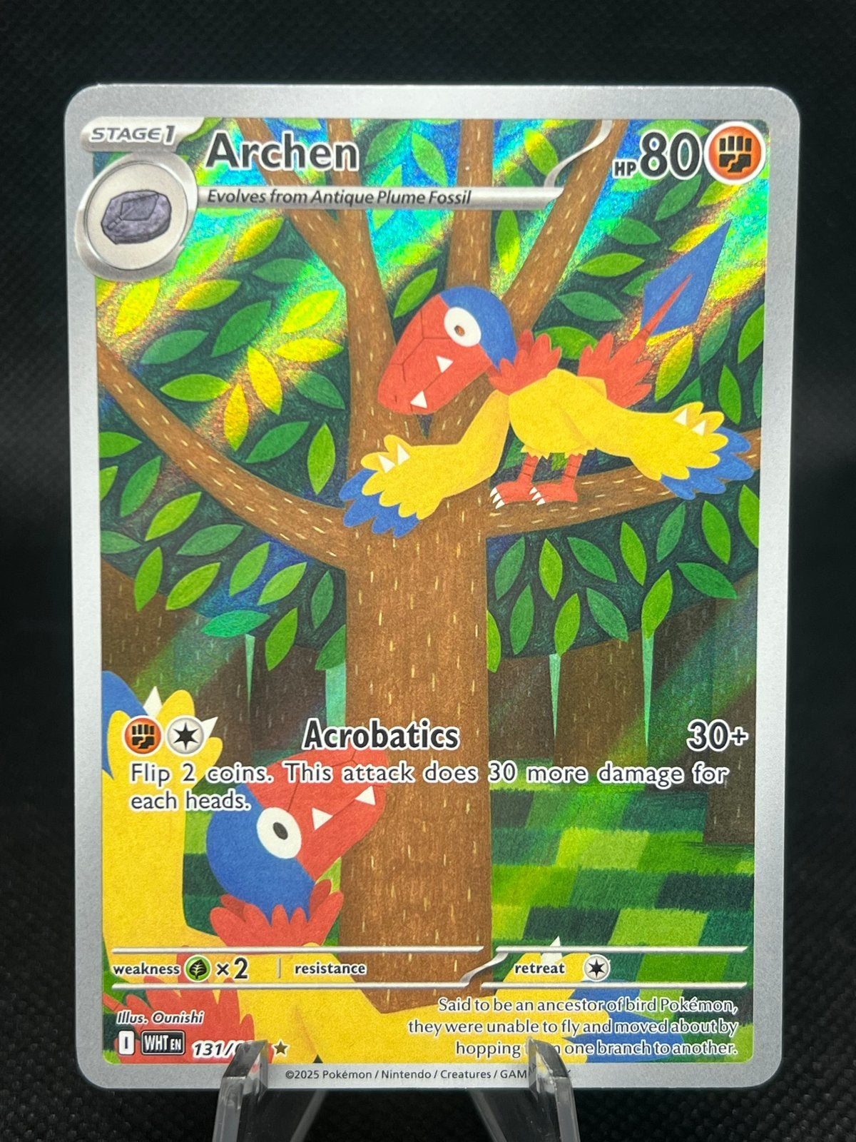 Pokemon Archen #131 Pokemon White Flare., Verzenden, Zo goed als nieuw, Losse kaart, Foil