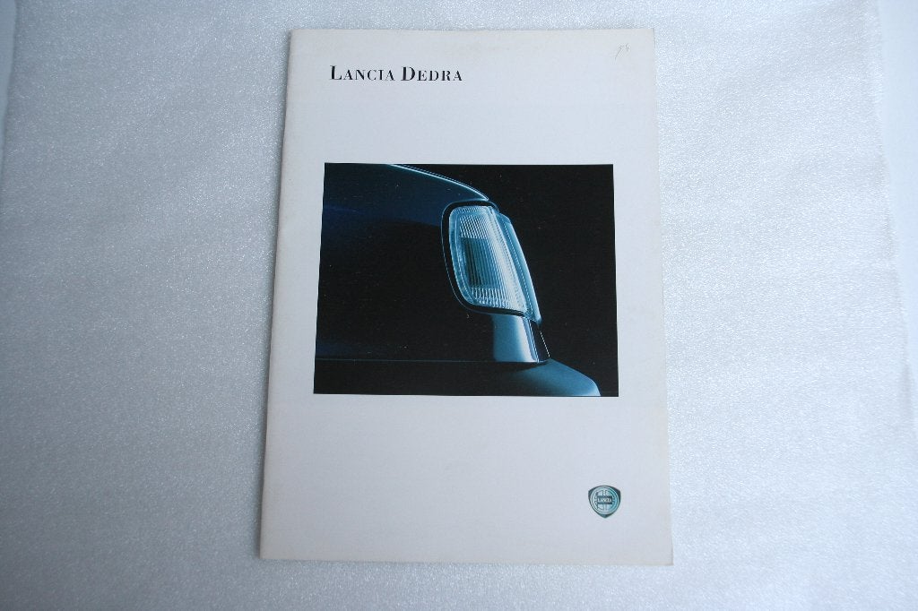 Folder Lancia Dedra (1991) (12), Boeken, Ophalen of Verzenden, Nieuw, Overige merken