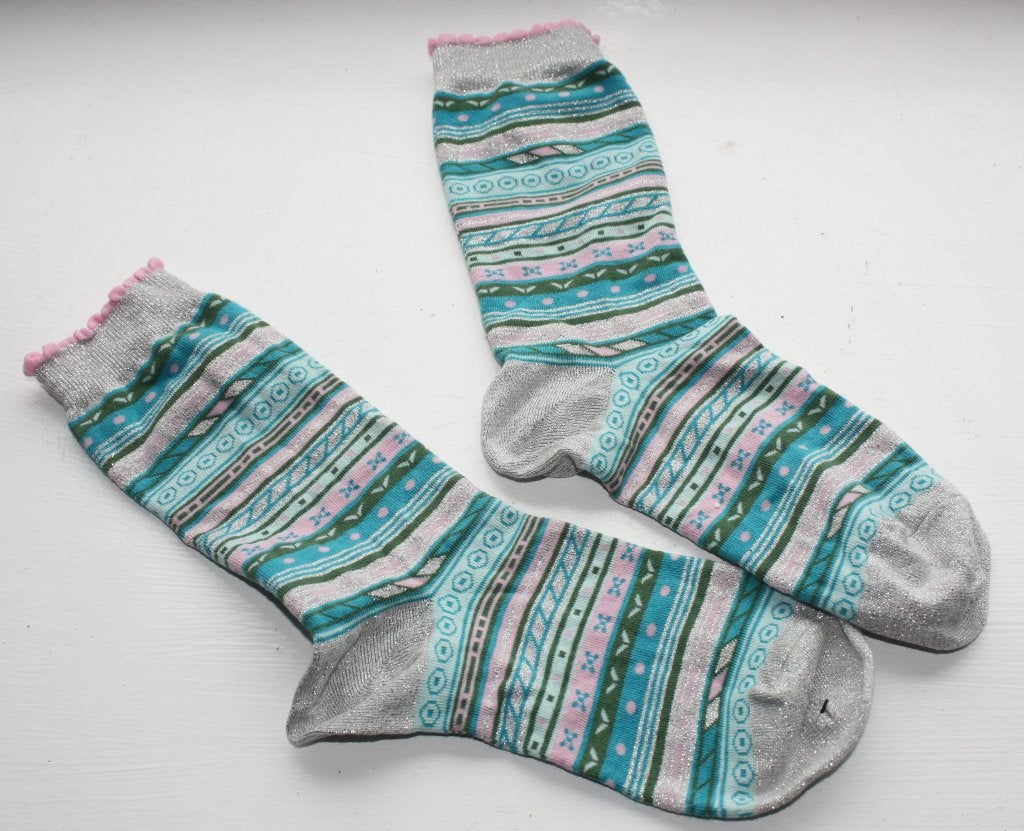 Nieuwe sokken Bonnie Doon mt 38-39 verschillende motieven, Sokken en Kniesokken, Overige kleuren, Maat 35 t/m 38, Nieuw