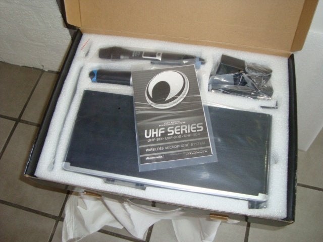 OMNITRONIC UHF-302 dubbel wireless micr.syst. nieuw 20221919, MTE, Nieuw, Ophalen of Verzenden, Mteurope@outlook.com