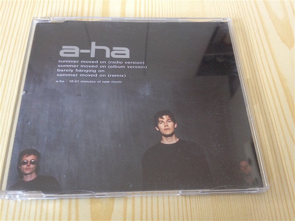 CD Single A-ha Aha - Summer Moved On (4 Tracks), Ophalen, Zo goed als nieuw, Pop