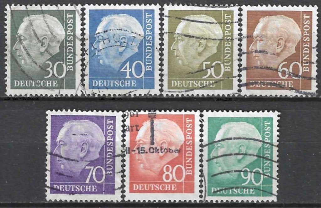 Duitsland 127, Ophalen of Verzenden, BRD, Gestempeld