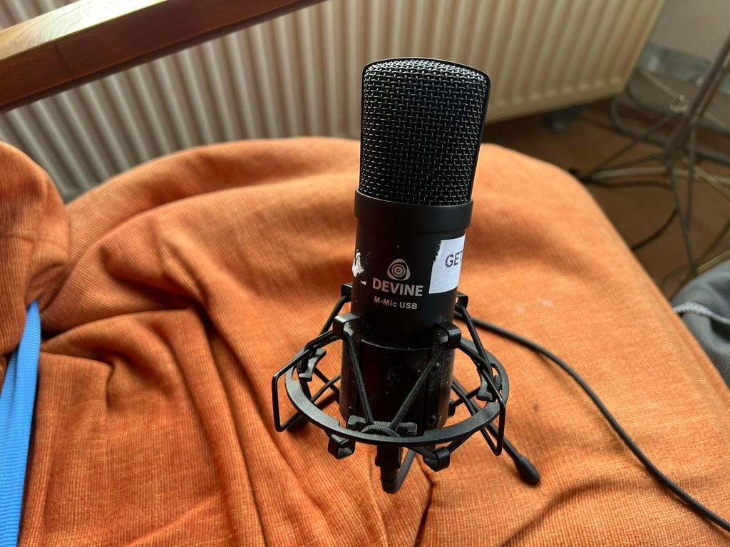 Devine USB Mic, Ophalen of Verzenden, Zo goed als nieuw, Studiomicrofoon