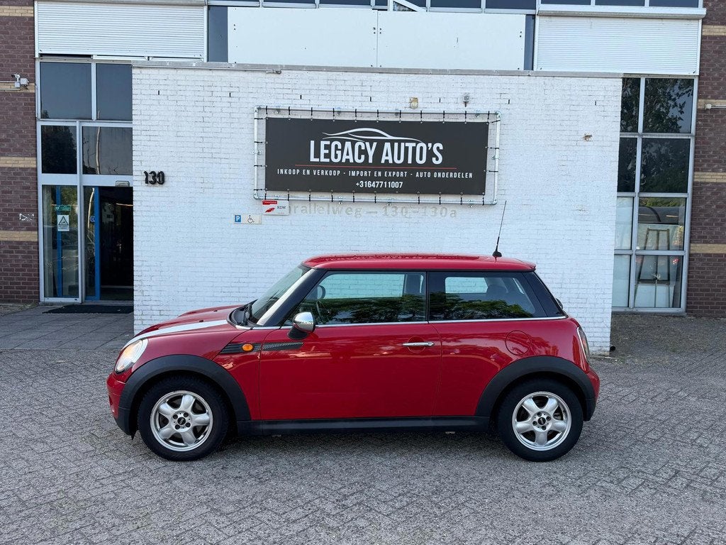 Mini 3-Deurs 1.6 One MINIMALIST Business Line - CRUISE C - A, Auto's, Mini, Voorwielaandrijving, Euro 5, Stof, Zwart