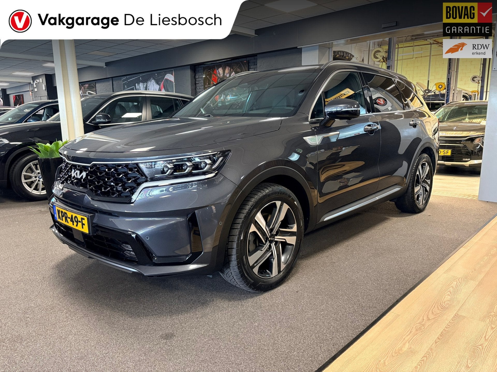 Kia SORENTO 1.6 T-GDI Plug-in Hybrid 4WD ExecutiveLine 7pers, Auto's, 12 maanden, Gebruikt, 4 cilinders, 7 stoelen