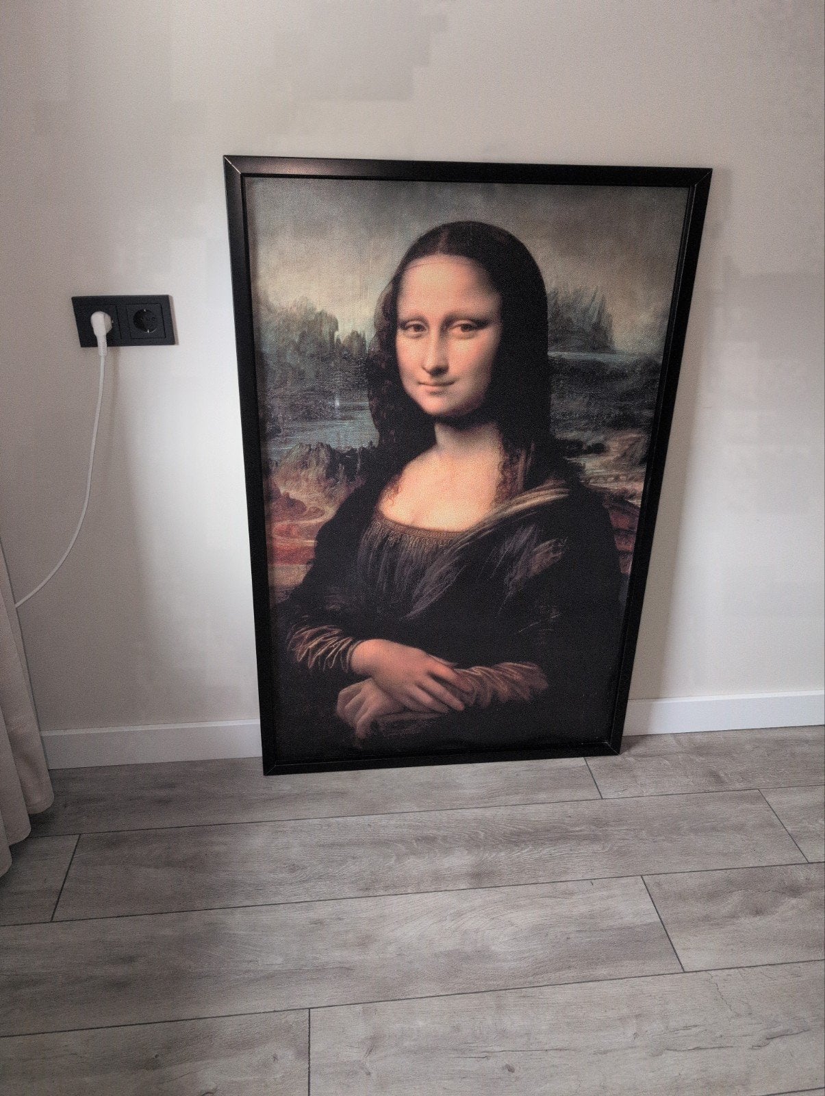 Mona Lisa Canvas Schilderij, Ophalen, Doek, Portret of Personen, Klassiek