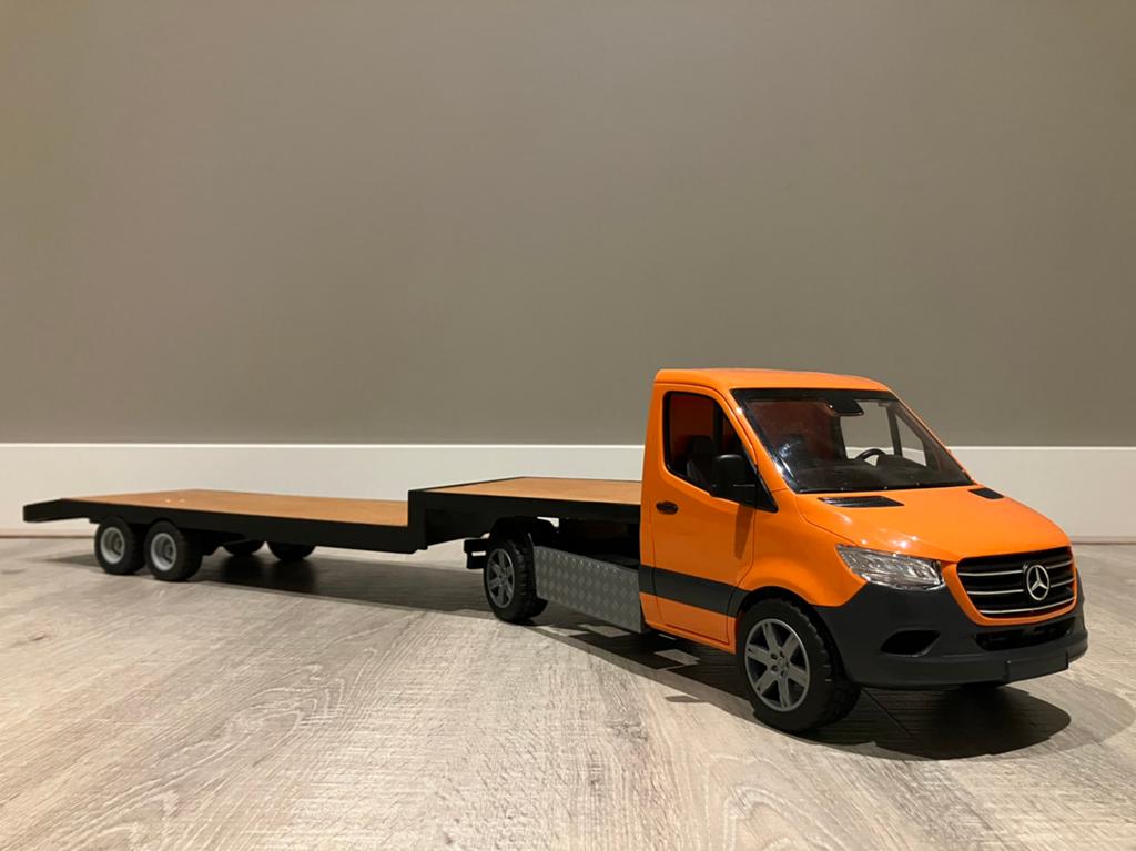 Be combinatie mercedes sprinter 1:16, Overige merken, Groter dan 1:32, Ophalen of Verzenden, Zo goed als nieuw