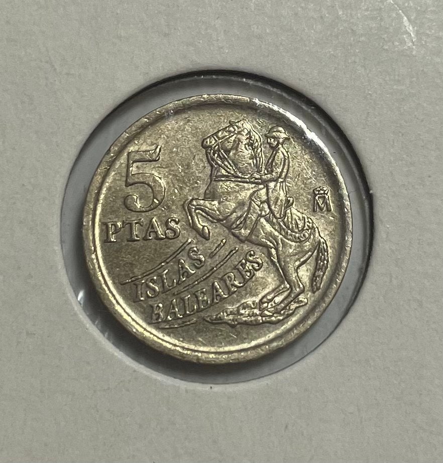5 pesetas Spanje 1997, Ophalen of Verzenden, Overige landen
