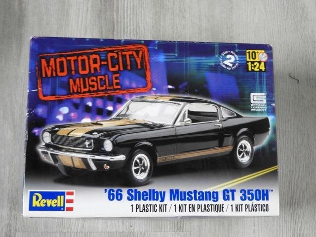 1966 Ford Mustang GT 350 H 1/25, Auto, Nieuw, Ophalen of Verzenden, 1:32 tot 1:50