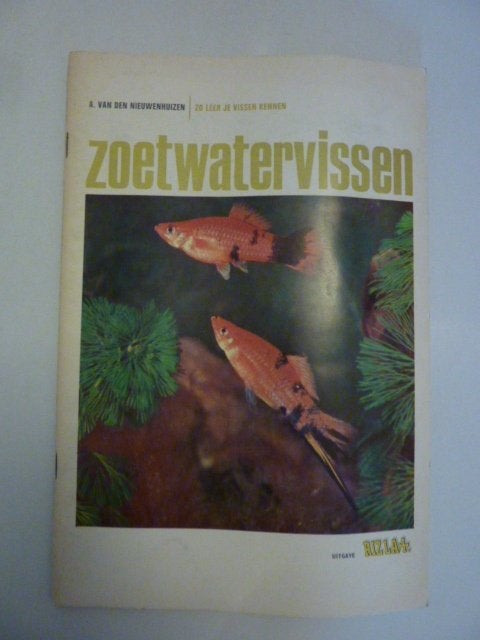 Rizla - Nieuwenhuizen - Zoetwatervissen 1, Verzenden, Gelezen