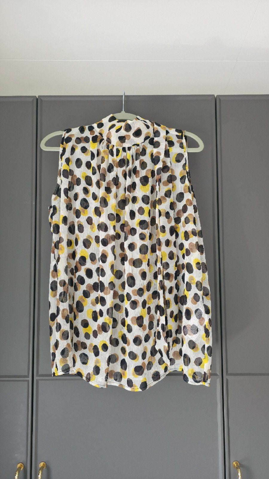 Studio Anneloes mouwloze blouse met stippenprint, Studio Anneloes, Meerkleurig, Ophalen of Verzenden, Zo goed als nieuw