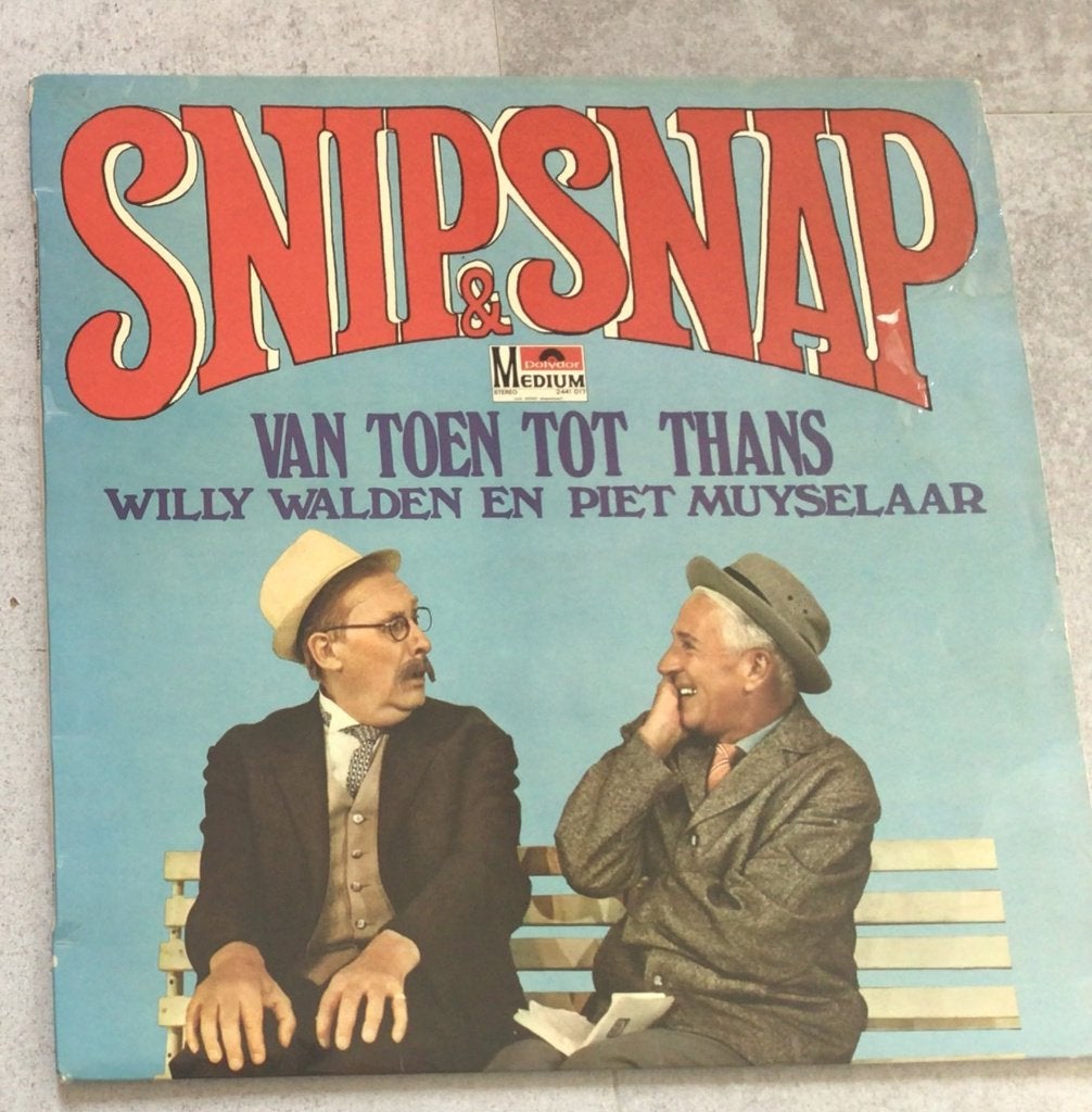 Snip en Snap :Van toen tot thans, Verzenden, Zo goed als nieuw, 12 inch, Originele persing