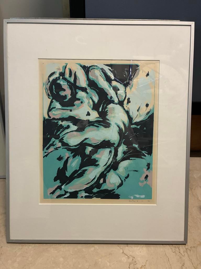 Zeefdruk Hans Pruyn Pruijn 1987, Antiek en Kunst, Ophalen