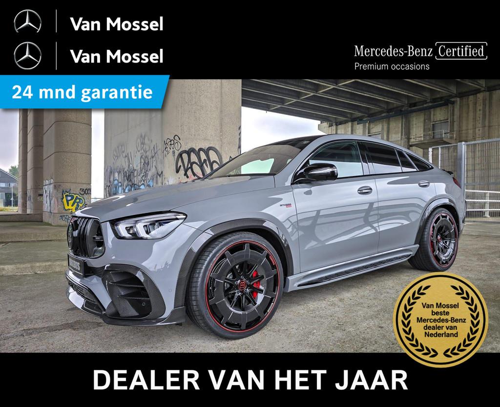 Mercedes-Benz GLE-klasse Coupé AMG 63 S 4MATIC+ / BRABUS RO, Auto's, Automaat, Adaptive Cruise Control, Gebruikt, Leder