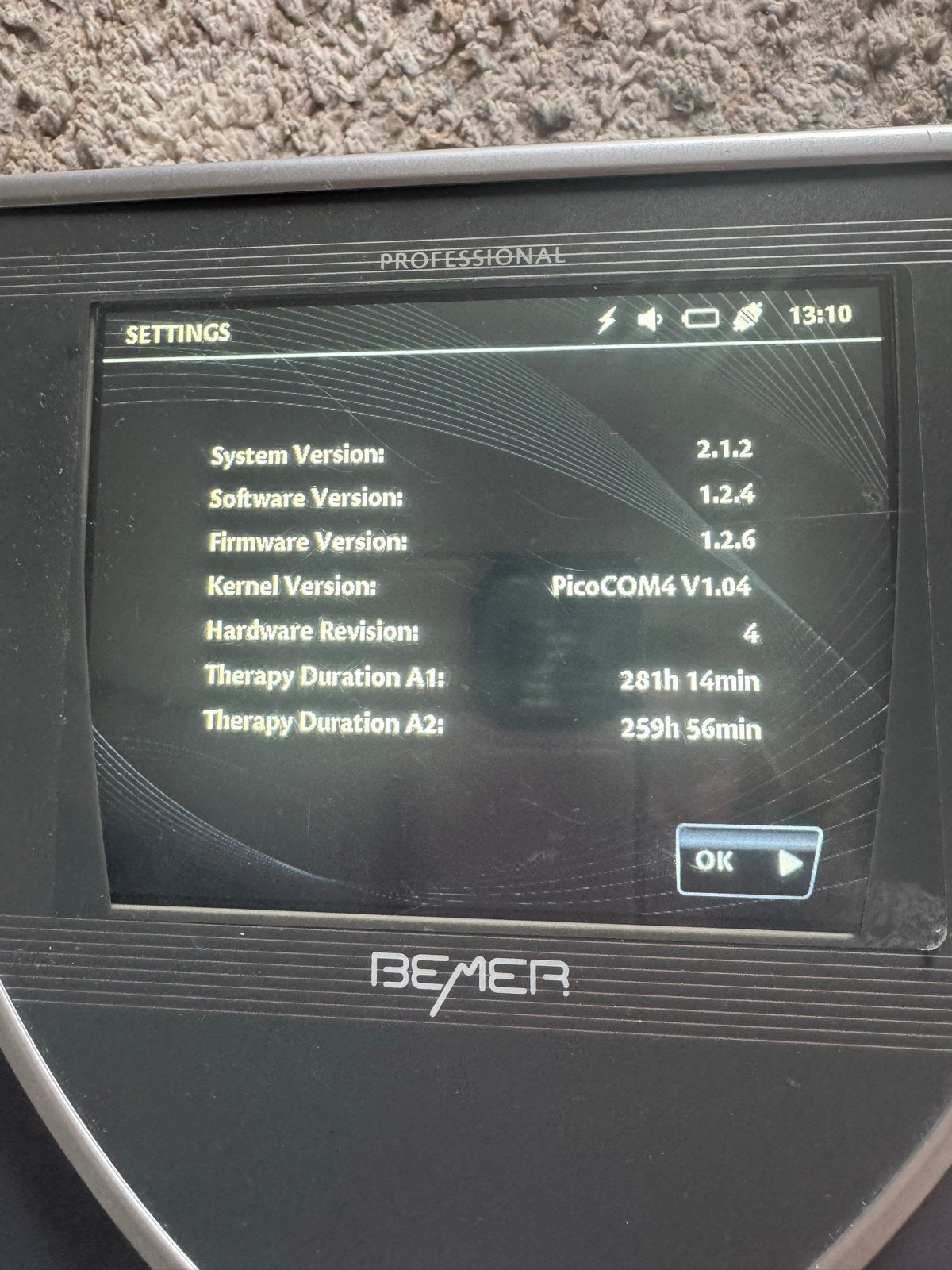BEMER B.BOX Professional complete set – zeer nette staat, Ophalen of Verzenden, Zo goed als nieuw, Overige typen
