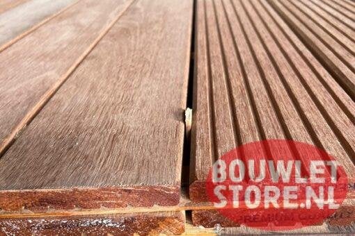 Vlonderplanken hardhout | Geschaafd 19x145mm | Keruing, Minder dan 25 mm, Nieuw, Ophalen of Verzenden, Plank