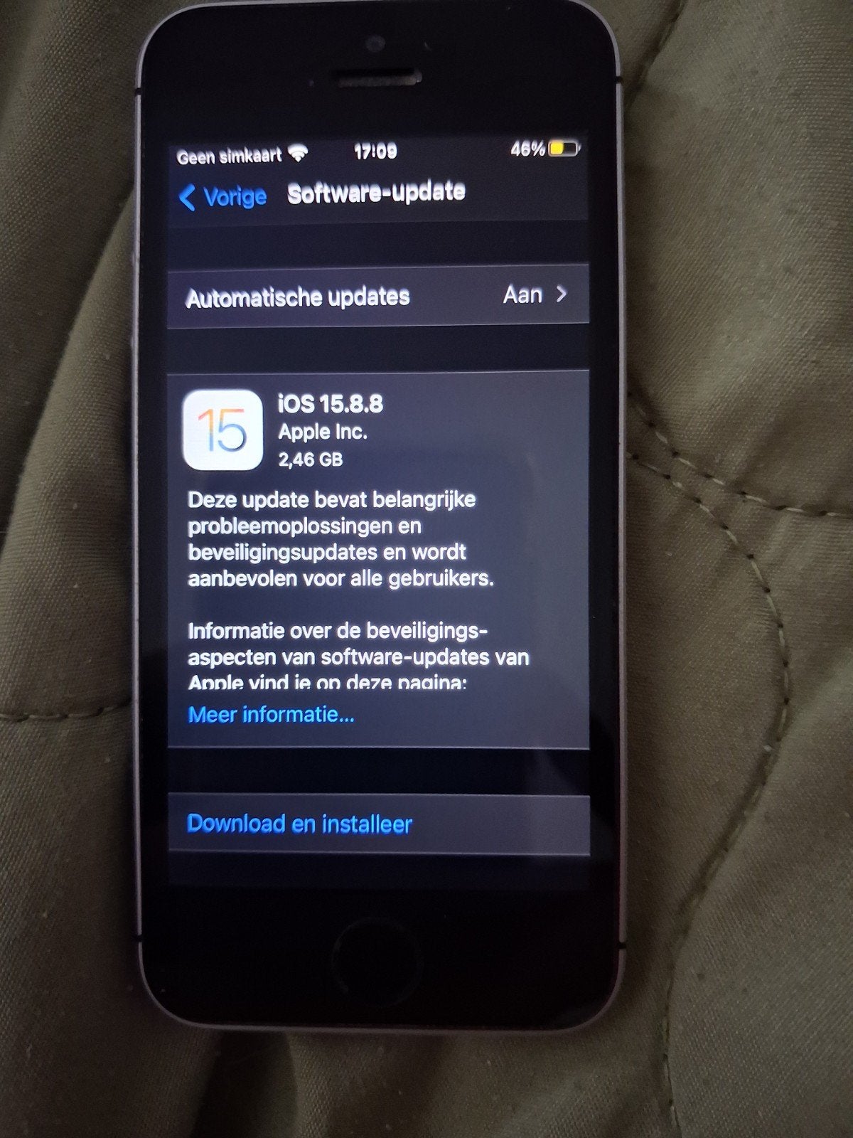 iPhone SE (2016) 32GB - Lees Beschrijving, Ophalen, Zo goed als nieuw, Zonder simlock, Zonder abonnement