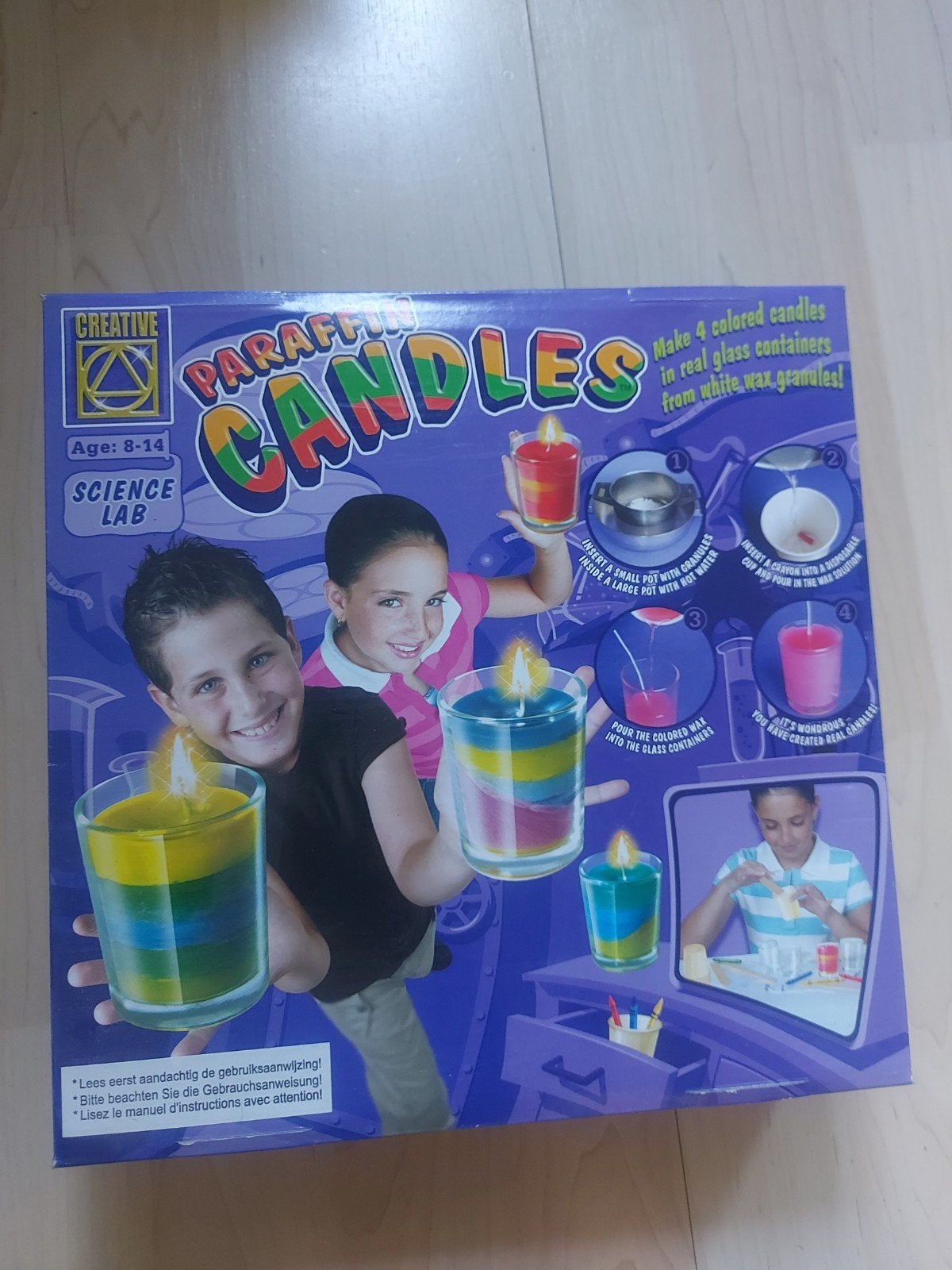 New: Creative Paraffin Candles Science Lab (vanaf 8 jr), Overige thema's, Nieuw, Meerkleurig, Ophalen of Verzenden