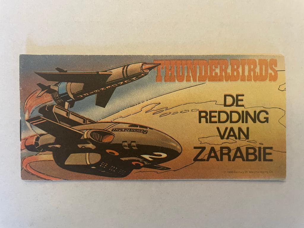 Thunderbirds 3 - De redding van Zarabie - 1968 - Zeer Fraai, Eén stripboek, Ophalen of Verzenden, Zo goed als nieuw