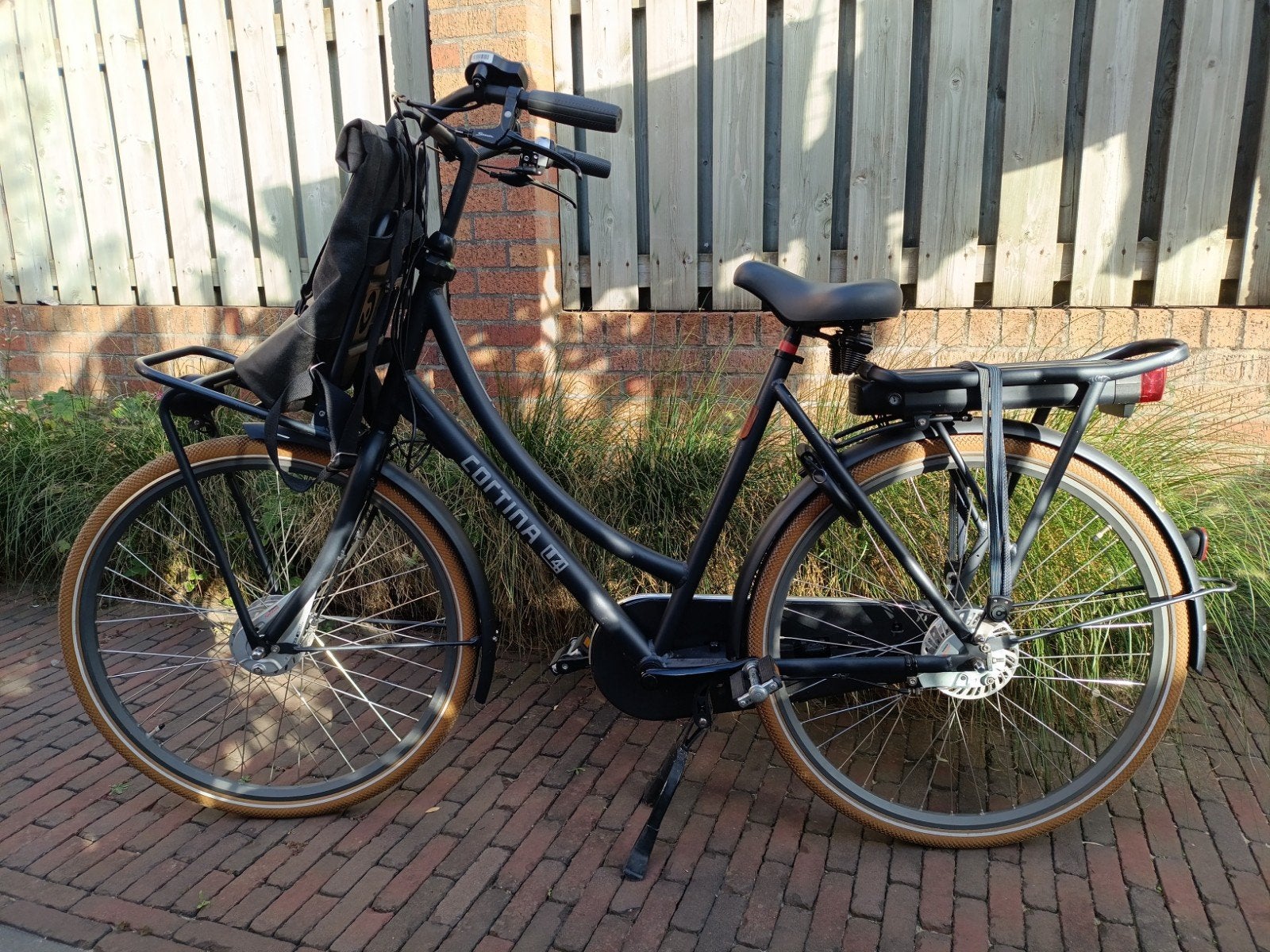 Cortina Ebike U4 Denim Star Grey 57cm 400W 2 sleutels, Fietsen en Brommers, Elektrische fietsen, Ophalen, Gebruikt, Cortina, 55 tot 59 cm