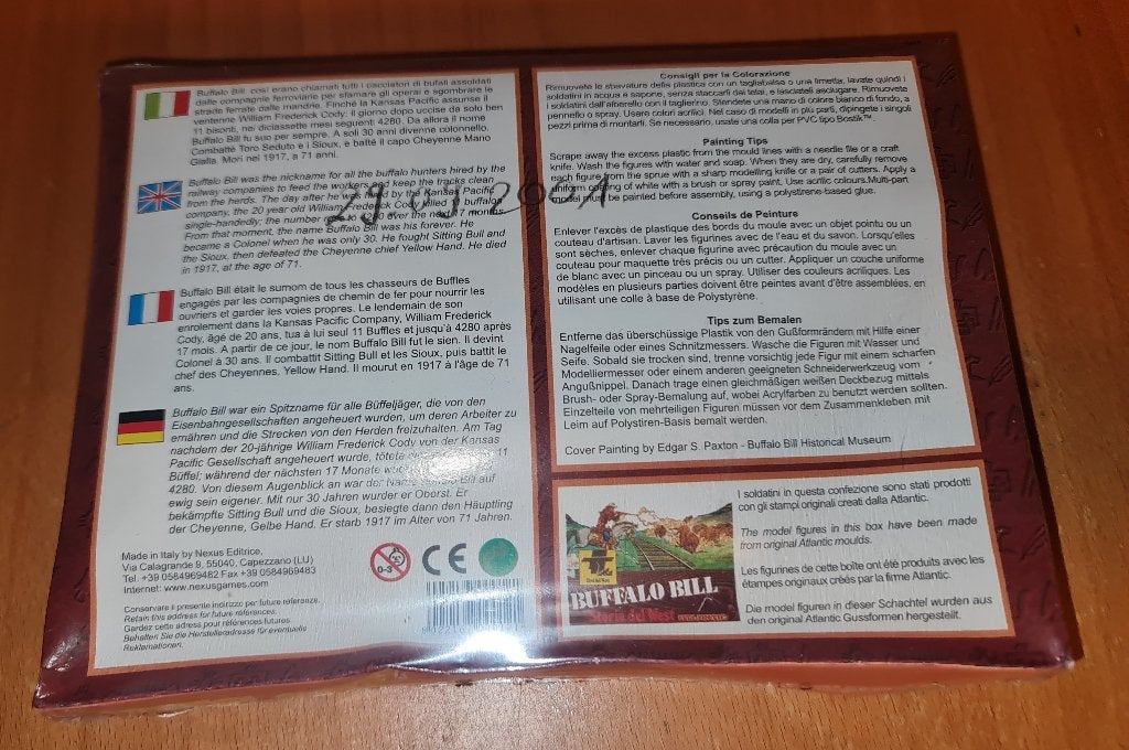 Bijzonder! Nexus 1:72 Buffalo Bill - sealed, Ophalen of Verzenden, Nieuw, 1:50 of kleiner, Figuur of Figuren
