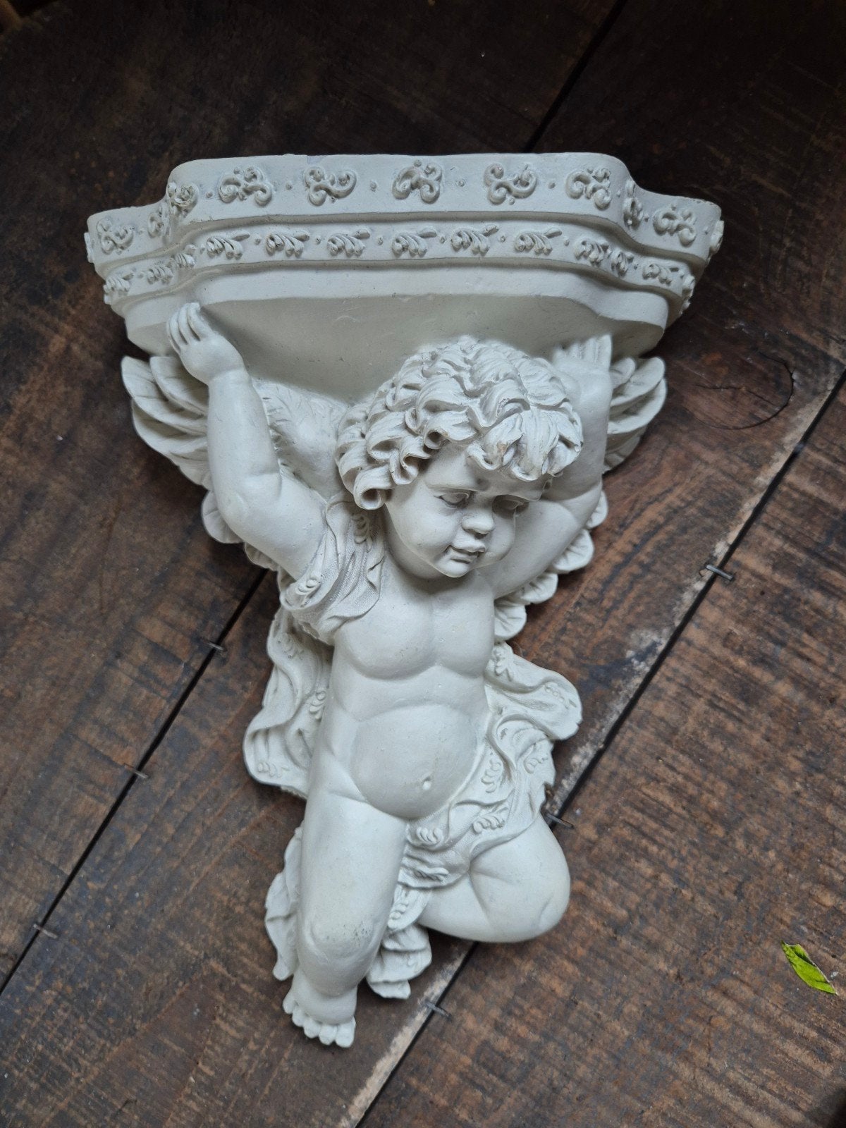 Engel wandconsole/plantenbak, Ophalen of Verzenden