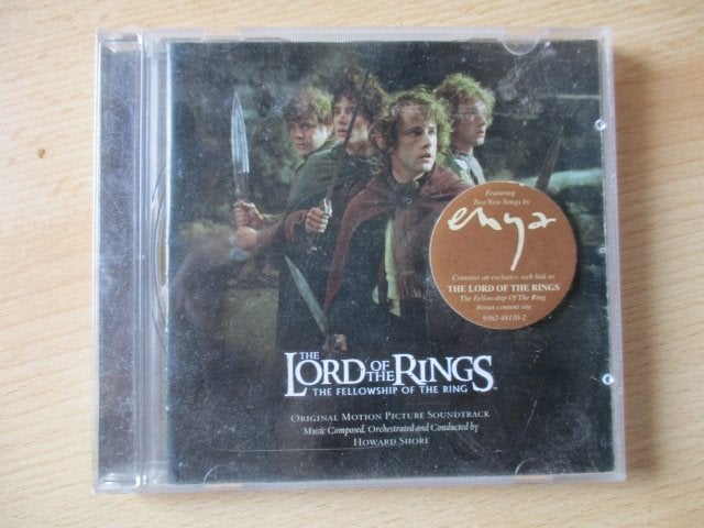 Lord of the Rings cd The fellowship of the ring soundtrack, Ophalen of Verzenden, Gebruikt