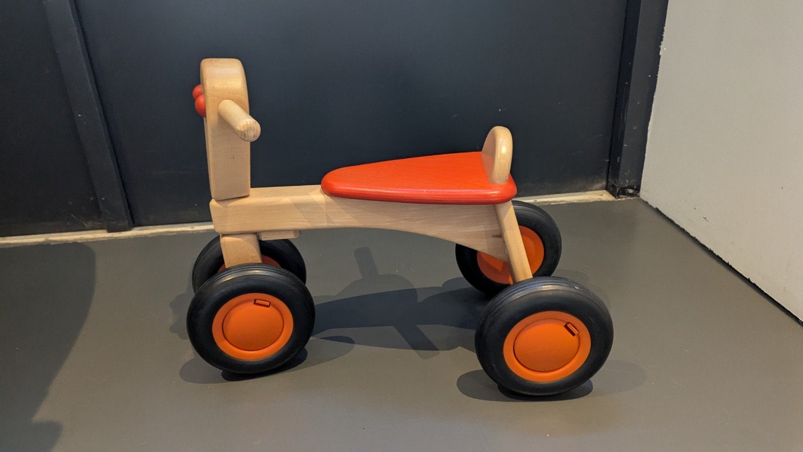 Van Dijk Toys Houten Loopfiets - Goede Staat, Ophalen, Gebruikt, Loopfiets