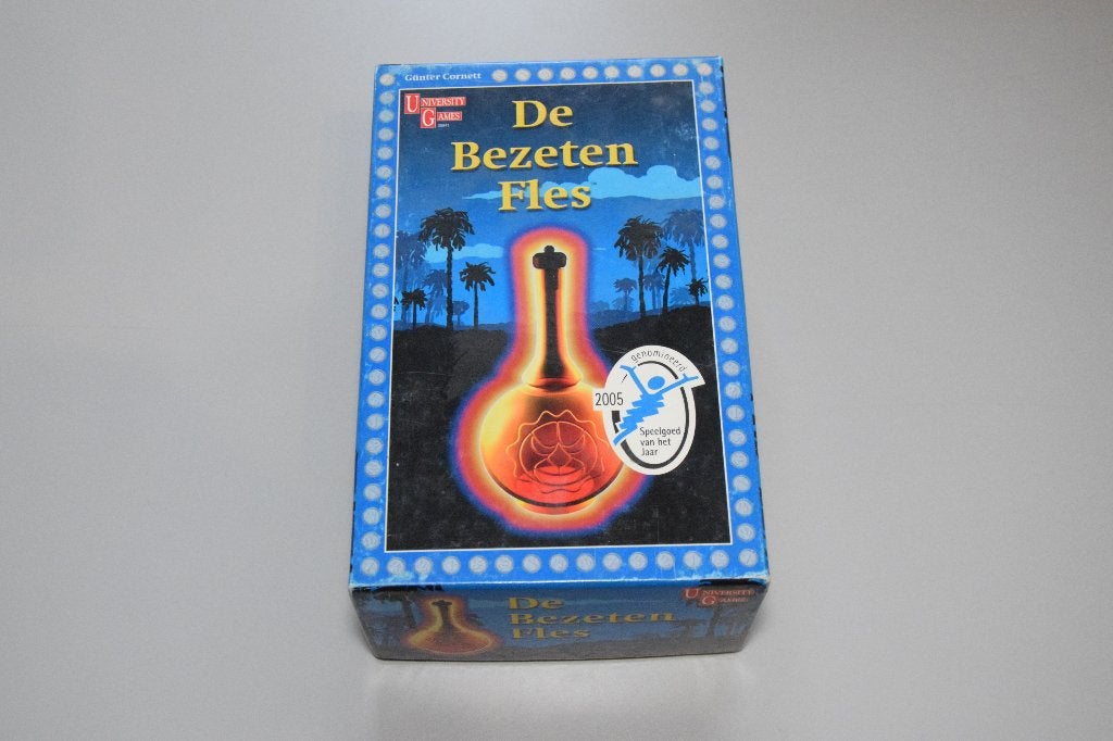 De Bezeten Fles, Een of twee spelers, Ophalen of Verzenden, Gebruikt, University Games