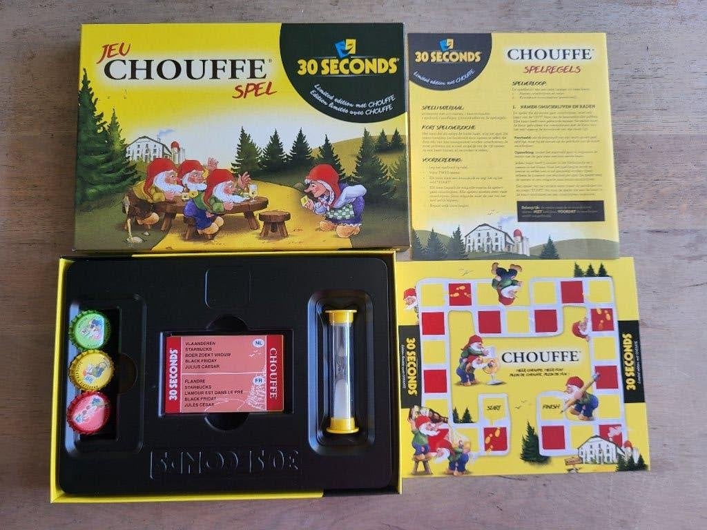 30 Seconds Chouffe Spel - Limited Edition, Vijf spelers of meer, Ophalen of Verzenden, Zo goed als nieuw, Jumbo Games
