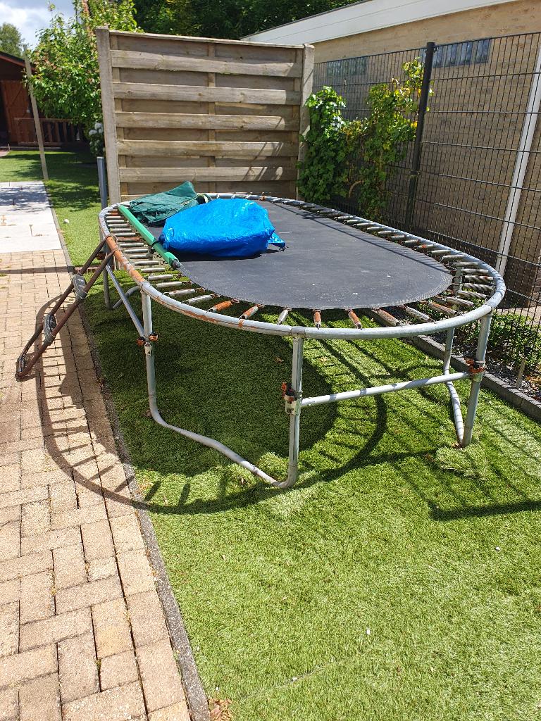 Trampoline, Ophalen of Verzenden, Gebruikt
